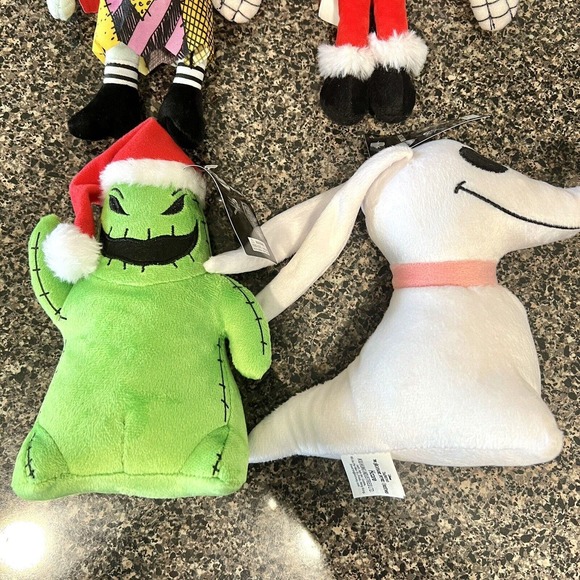 Lot Of Nightmare Before Christmas Plush Jack Skellington Sally Zero Oogie Boogie - Picture 3 of 13